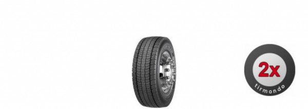 2x 315/60R22.5 GOODYEAR LHDII 152L