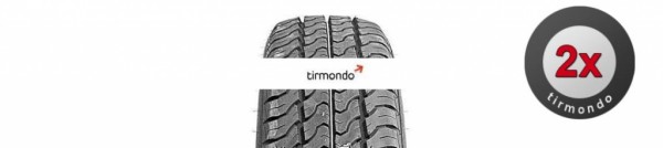 2x 225/70R15 DUNLOP ECONODRIVE