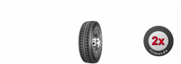 2x 245/70R17.5 GOODYEAR RHDII 136M