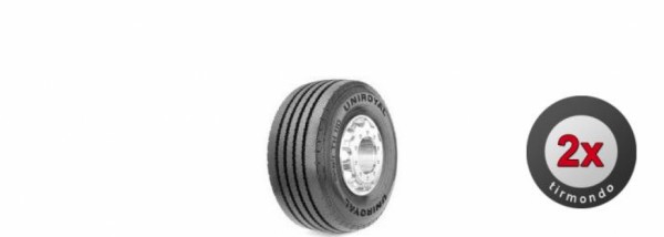 2x 8.25R15 UNIROYAL TH110 142