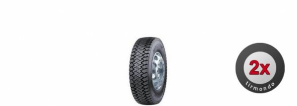 2x 245/70R19.5 MATADOR DR1 136