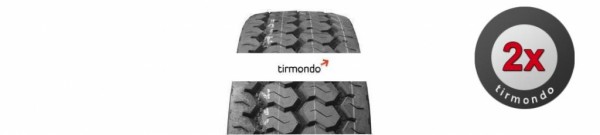 2x 385/65R22.5 (15R22.5) LEAO A938 160