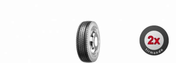 2x 215/75R17.5 DUNLOP SP444 126