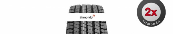 2x 315/80R22.5 WINDPOWER WDL60