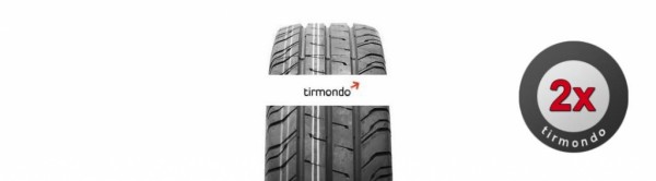 2x 205/75R16 CONTINENTAL VAN200 113