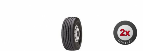 2x 445/65R22.5 (18R22.5) HANKOOK TL10