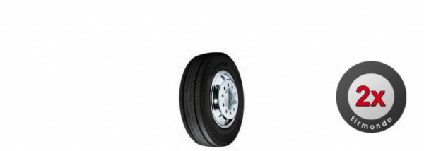 2x 385/55R22.5 FULDA ECOTONN 160K