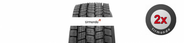 2x 295/80R22.5 FULDA WINFOR 295R