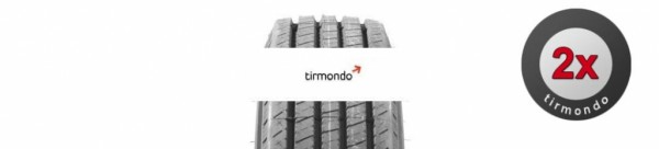 2x 315/80R22.5 BOTO TYRE BT968