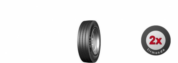 2x 245/70R17.5 CONTINENTAL HTL2 143