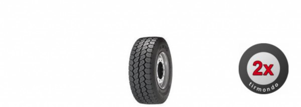 2x 445/65R22.5 (18R22.5) HANKOOK AM15 169K