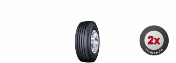 2x 445/65R22.5 (18R22.5) BARUM BT43 169