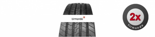 2x 315/70R22.5 BOTO TYRE BT688