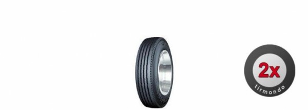 2x 385/65R22.5 (15R22.5) SEMPERIT M223 160