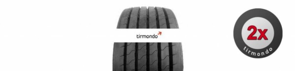 2x 385/55R19.5 LONGMARCH LM168 156