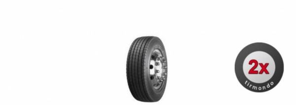 2x 275/70R22.5 DUNLOP SP472